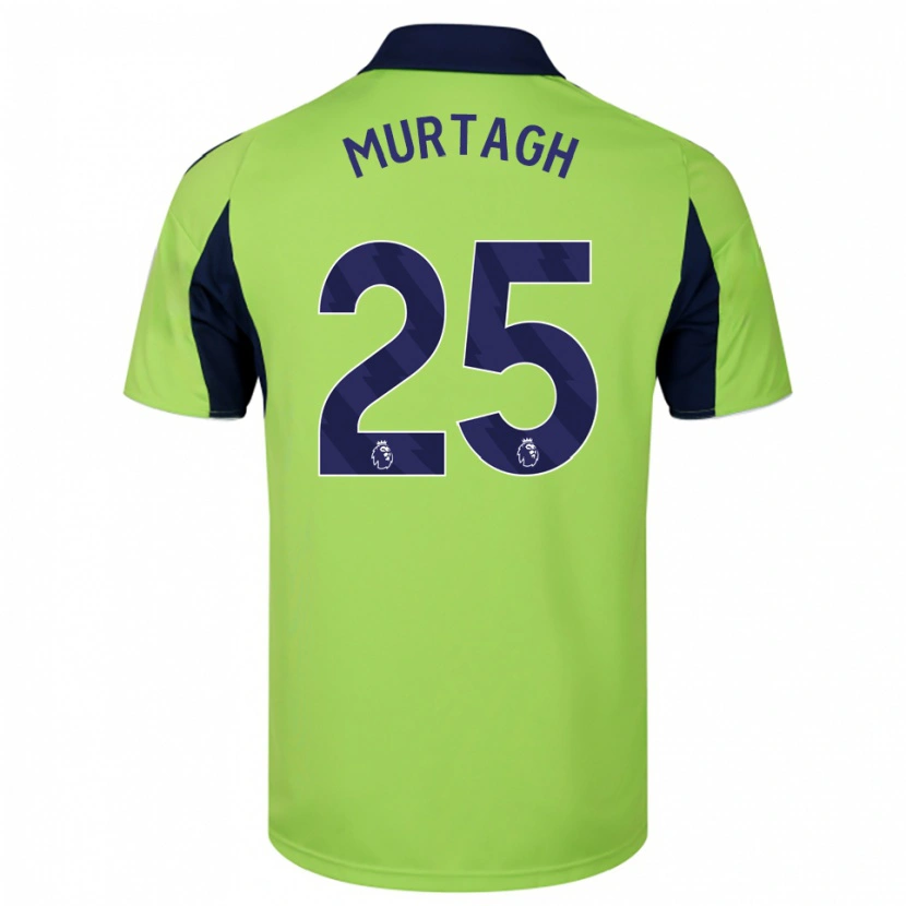 Danxen Donna Maglia Ruby Murtagh #25 Verde Navy Bianco Kit Gara Away 2025/26 Maglietta