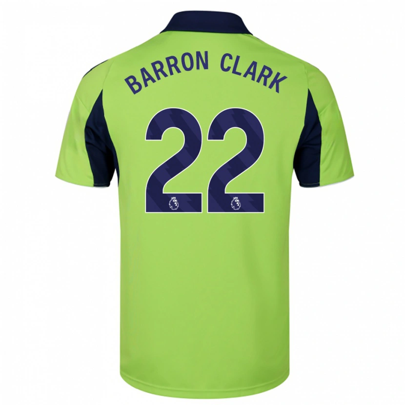 Danxen Donna Maglia Betty Barron-Clark #22 Verde Navy Bianco Kit Gara Away 2025/26 Maglietta