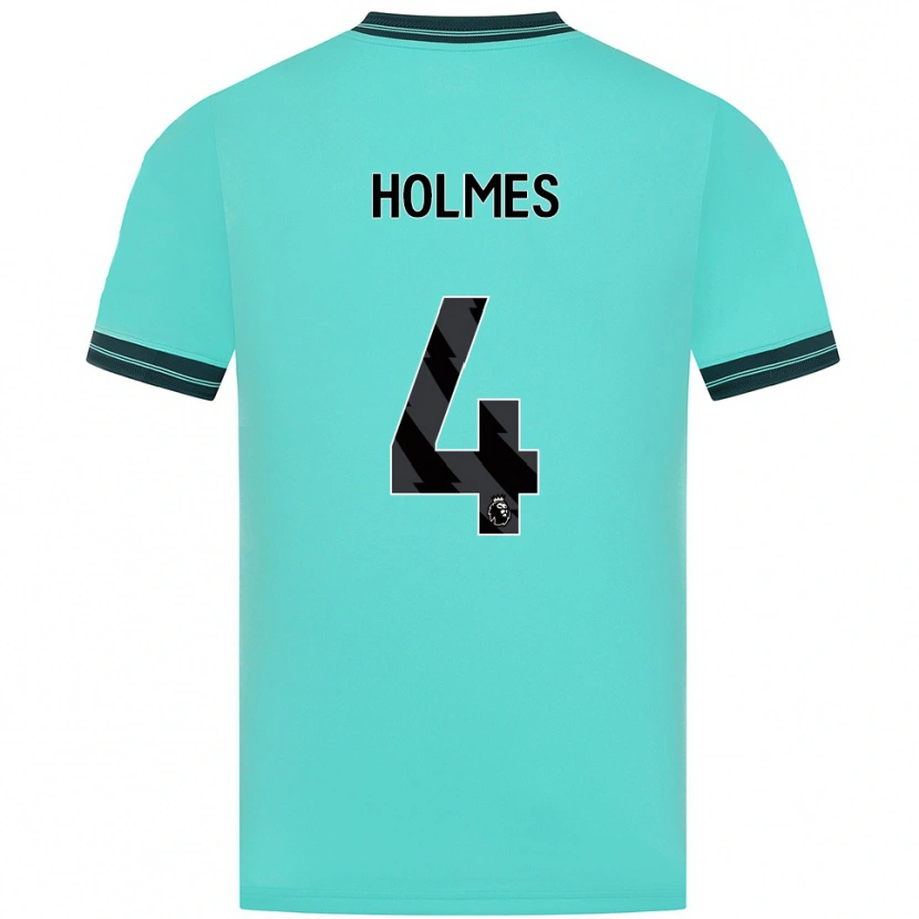 Danxen Donna Maglia Summer Holmes #4 Azzurro Verde Kit Gara Away 2025/26 Maglietta