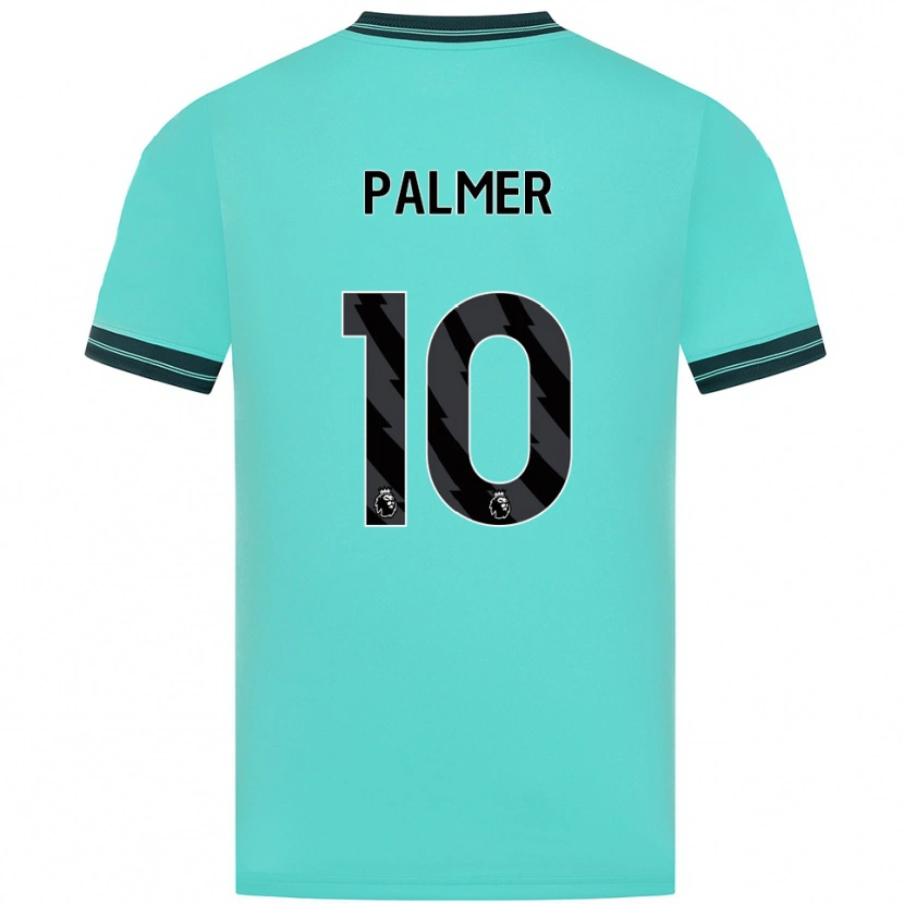 Danxen Donna Maglia Jamila Palmer #10 Azzurro Verde Kit Gara Away 2025/26 Maglietta
