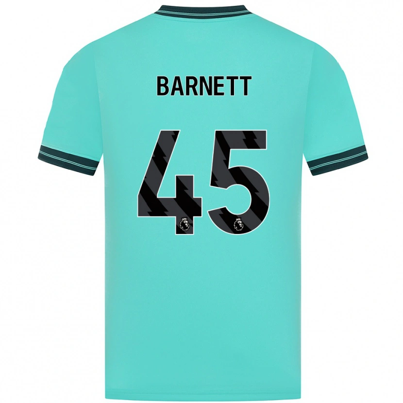 Danxen Donna Maglia Ty Barnett #45 Azzurro Verde Kit Gara Away 2025/26 Maglietta