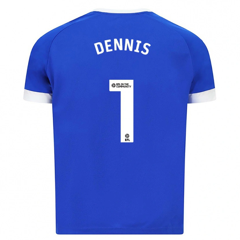 Danxen Bambino Maglia Jake Dennis #1 Blu Bianco Kit Gara Home 2025/26 Maglietta
