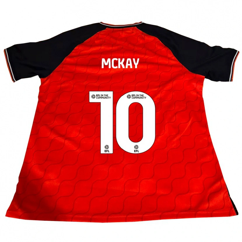 Danxen Bambino Maglia Jessica Mckay #10 Arancione Nero Bianco Kit Gara Home 2025/26 Maglietta