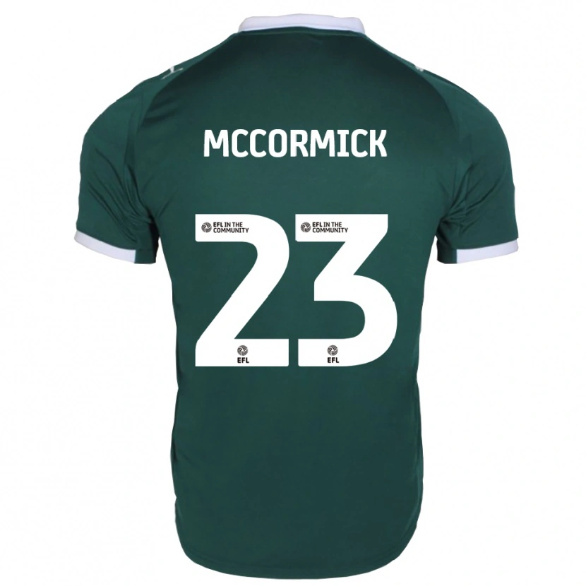 Danxen Bambino Maglia Leo Mccormick #23 Verde Bianco Kit Gara Home 2025/26 Maglietta