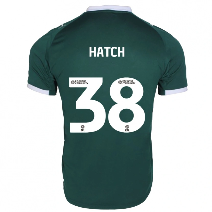 Danxen Bambino Maglia Joseph Hatch #38 Verde Bianco Kit Gara Home 2025/26 Maglietta
