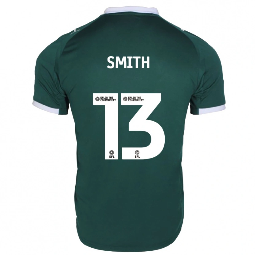 Danxen Bambino Maglia Grace Smith #13 Verde Bianco Kit Gara Home 2025/26 Maglietta