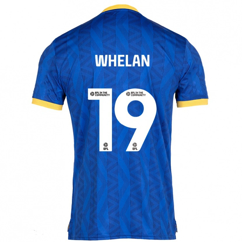 Danxen Bambino Maglia Kelly-Jade Whelan #19 Blu Navy Giallo Kit Gara Home 2025/26 Maglietta
