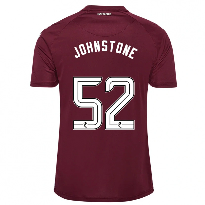 Danxen Bambino Maglia Rachael Johnstone #52 Bordeaux Bianco Kit Gara Home 2025/26 Maglietta
