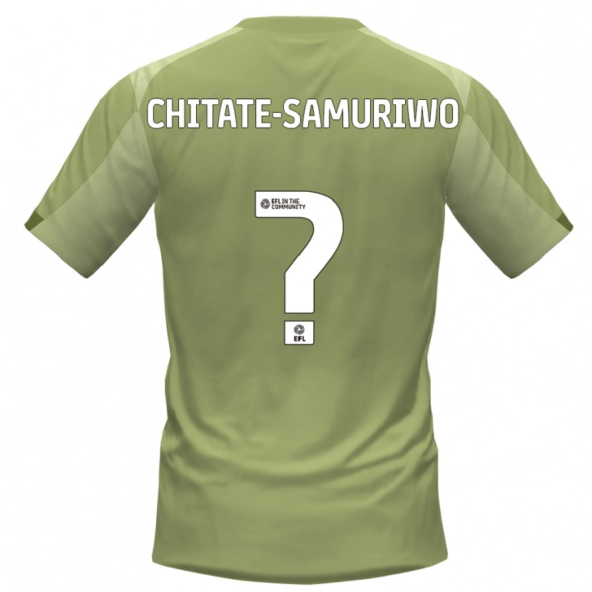 Danxen Bambino Maglia Shona Chitate-Samuriwo #0 Salvia Champagne Kit Gara Away 2025/26 Maglietta