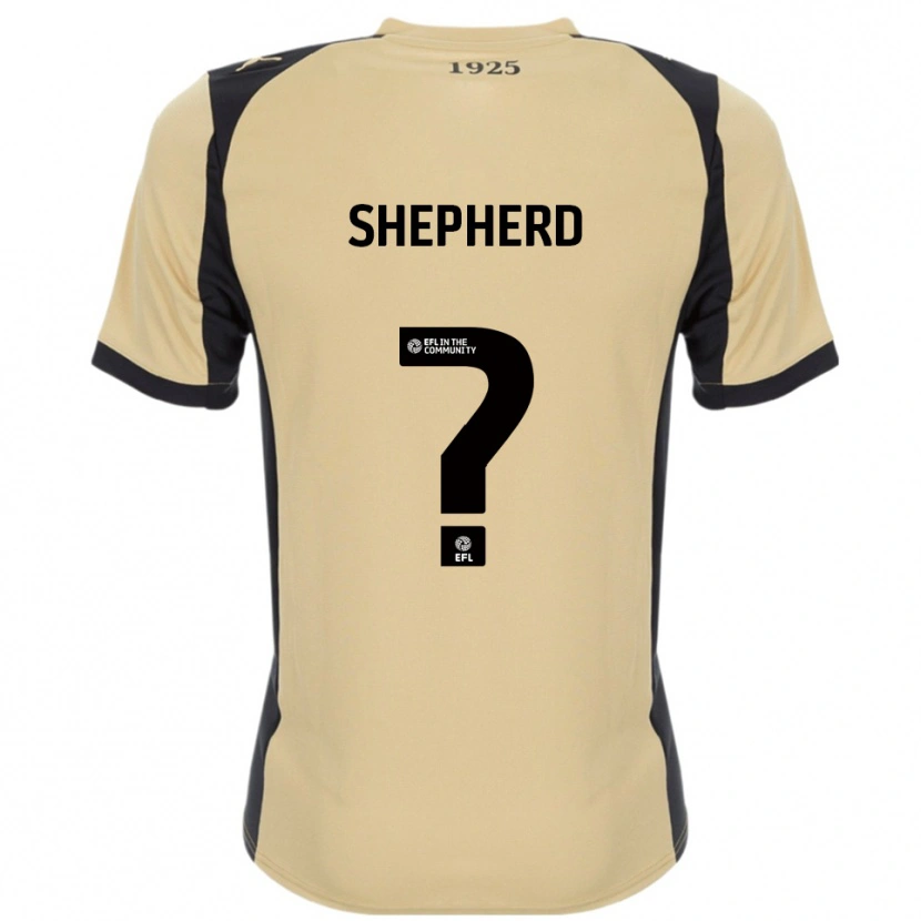 Danxen Bambino Maglia Tom Shepherd #0 Oro Nero Kit Gara Away 2025/26 Maglietta