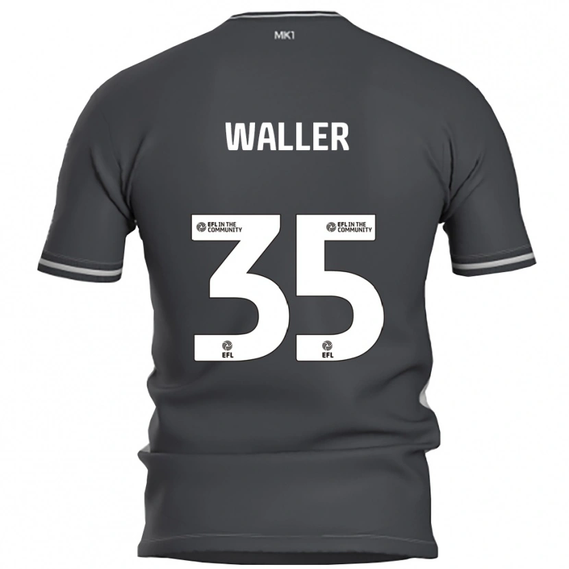 Danxen Bambino Maglia Charlie Waller #35 Grigio Argento Kit Gara Away 2025/26 Maglietta