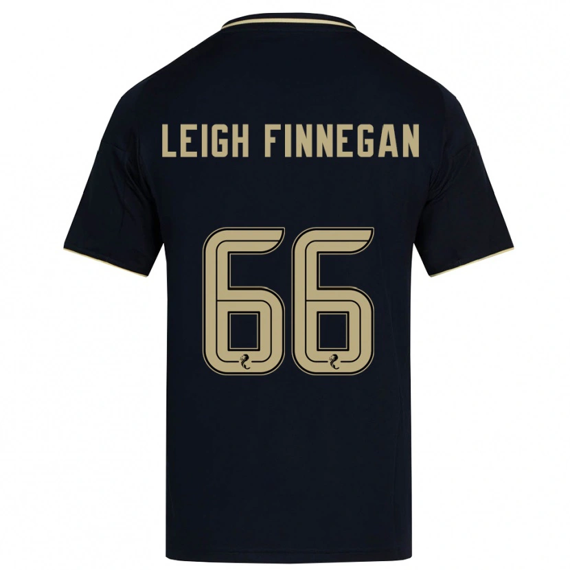 Danxen Bambino Maglia Toni Leigh Finnegan #66 Blu Navy Oro Kit Gara Away 2025/26 Maglietta