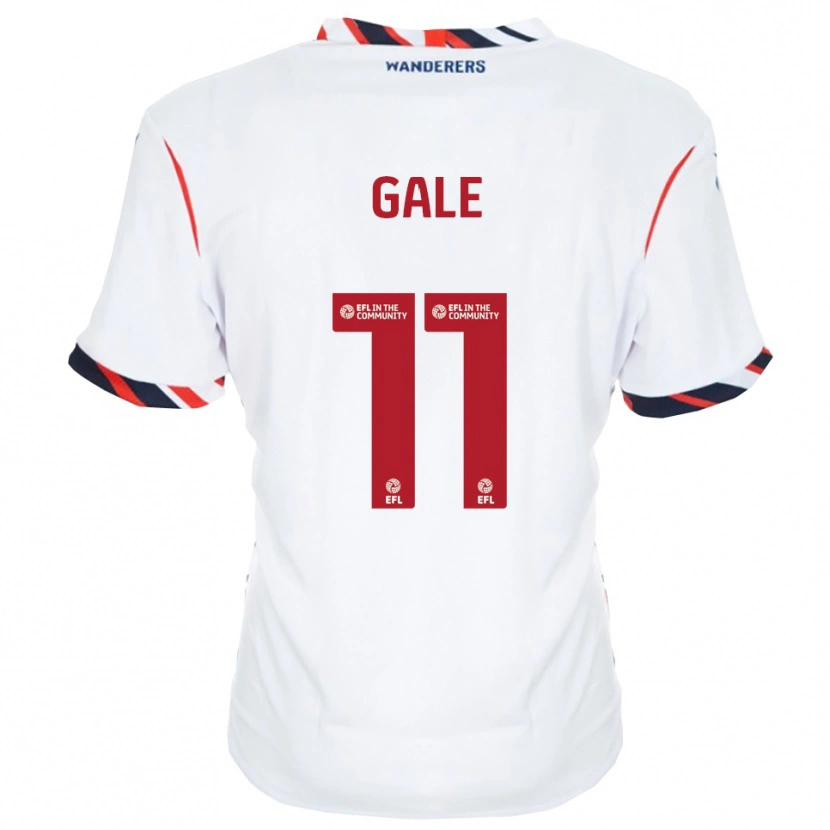 Danxen Uomo Maglia Thierry Gale #11 Bianco Rosso Kit Gara Home 2025/26 Maglietta