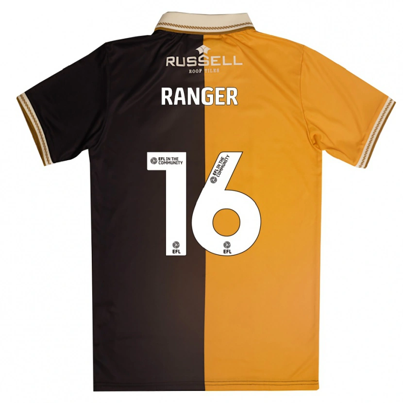 Danxen Uomo Maglia Ché Ranger #16 Giallo Nero Kit Gara Home 2025/26 Maglietta