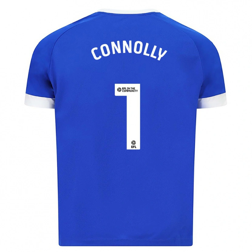 Danxen Uomo Maglia Daisy Connolly #1 Blu Bianco Kit Gara Home 2025/26 Maglietta