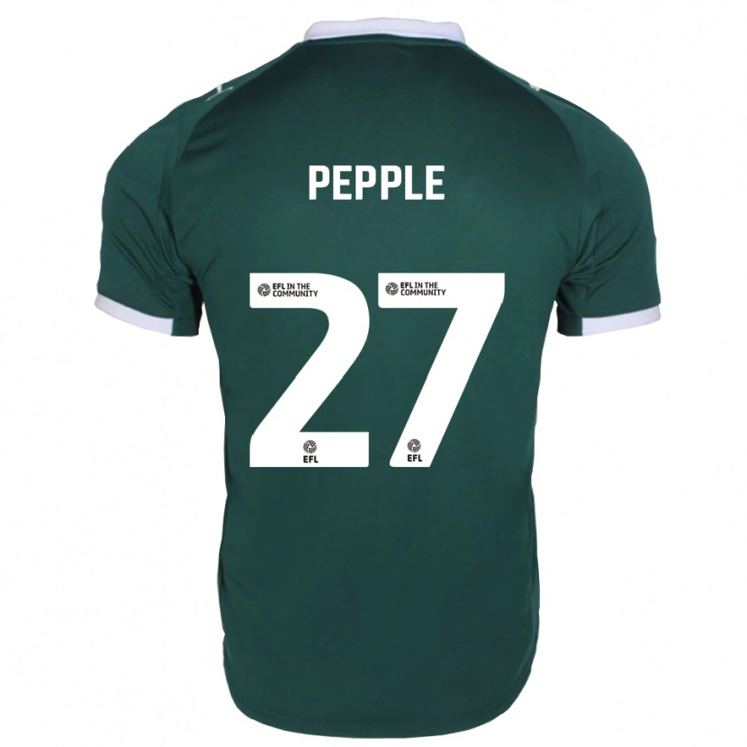 Danxen Uomo Maglia Aribim Pepple #27 Verde Bianco Kit Gara Home 2025/26 Maglietta