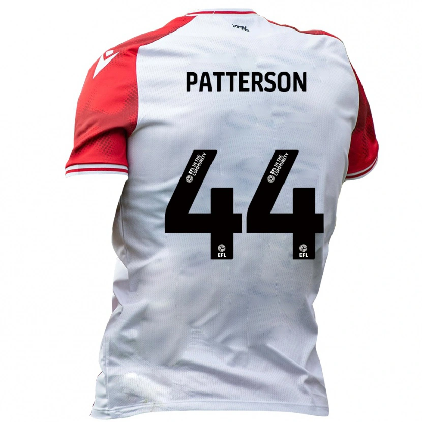 Danxen Uomo Maglia Phoenix Patterson #44 Bianco Rosso Kit Gara Home 2025/26 Maglietta