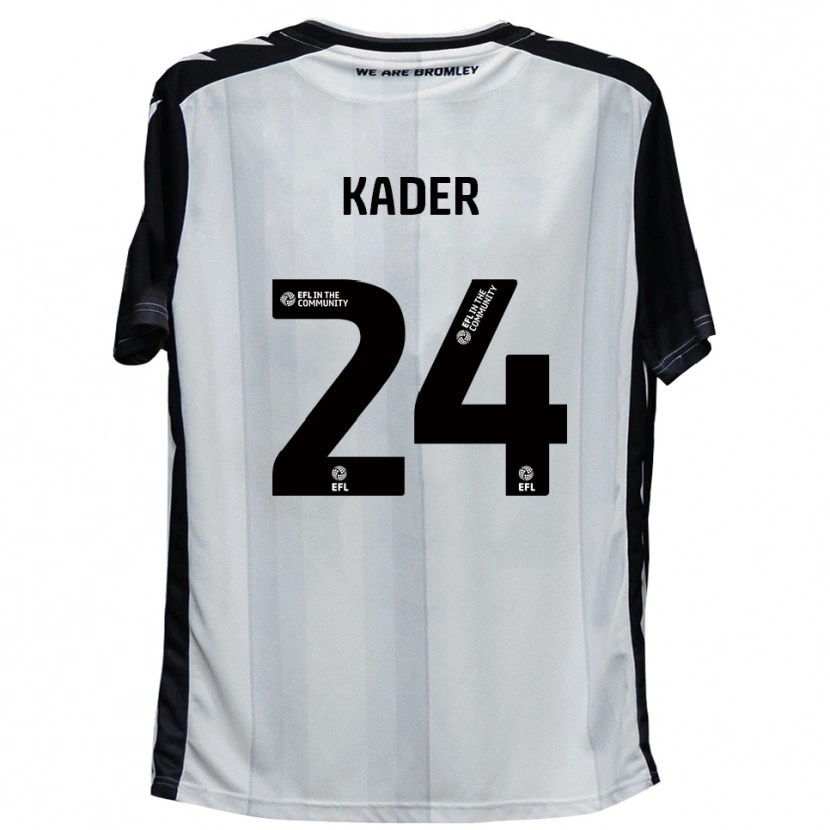 Danxen Uomo Maglia Soul Kader #24 Bianco Nero Kit Gara Home 2025/26 Maglietta