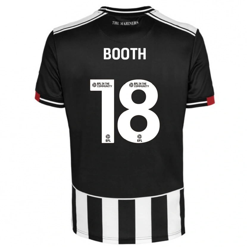 Danxen Uomo Maglia Harvey Booth #18 Nero Bianco Rosso Kit Gara Home 2025/26 Maglietta