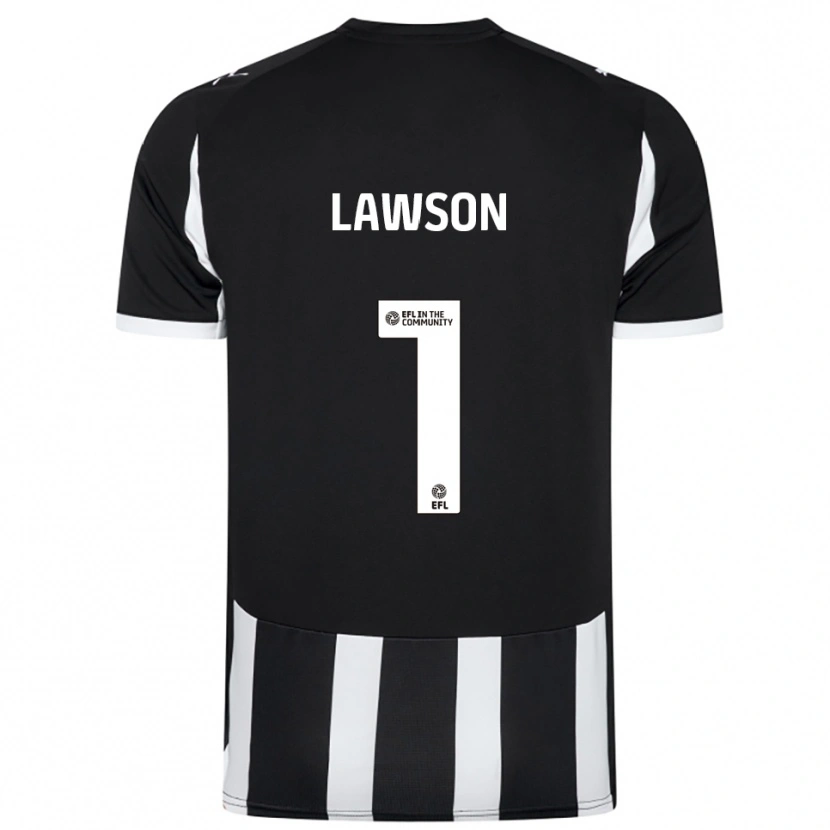 Danxen Uomo Maglia Harvey Lawson #1 Nero Bianco Kit Gara Home 2025/26 Maglietta