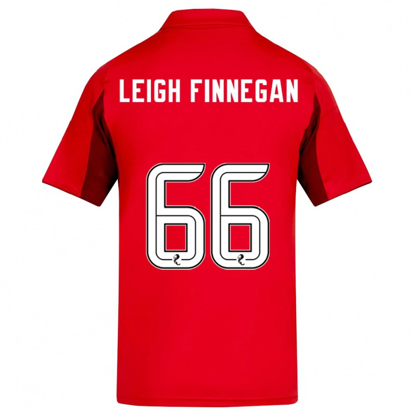 Danxen Uomo Maglia Toni Leigh Finnegan #66 Rosso Bordeaux Kit Gara Home 2025/26 Maglietta