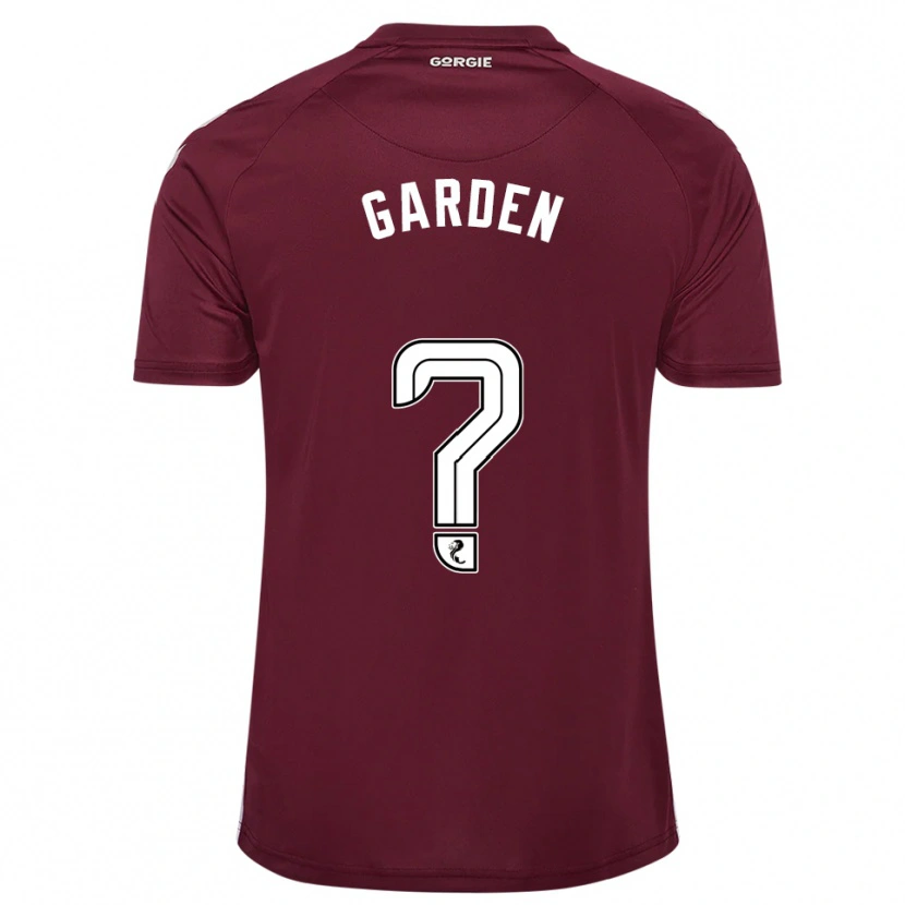 Danxen Uomo Maglia Luka Garden #0 Bordeaux Bianco Kit Gara Home 2025/26 Maglietta