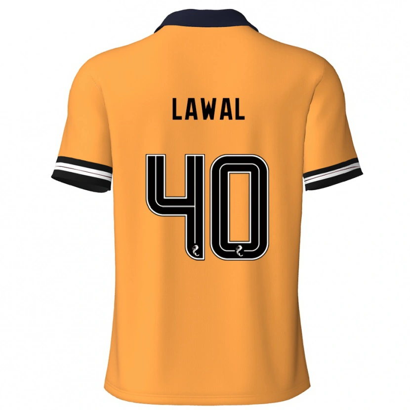 Danxen Uomo Maglia Samson Lawal #40 Giallo Nero Kit Gara Home 2025/26 Maglietta