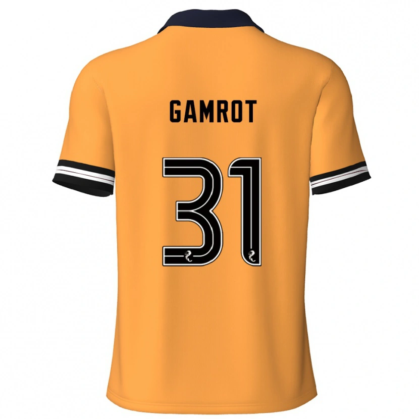 Danxen Uomo Maglia Schenai Gamrot #31 Giallo Nero Kit Gara Home 2025/26 Maglietta
