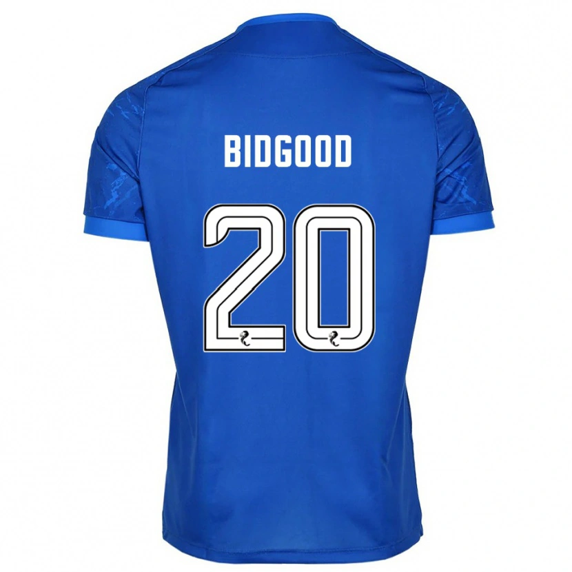 Danxen Uomo Maglia Aoife Bidgood #20 Blu Bianco Kit Gara Home 2025/26 Maglietta