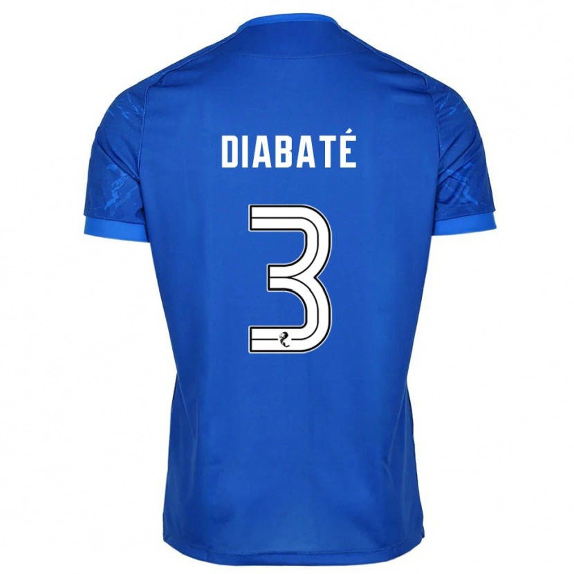 Danxen Uomo Maglia Cheick Diabaté #3 Blu Bianco Kit Gara Home 2025/26 Maglietta
