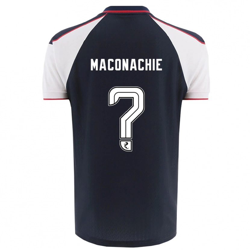 Danxen Uomo Maglia Charlotte Maconachie #0 Blu Navy Bianco Kit Gara Home 2025/26 Maglietta