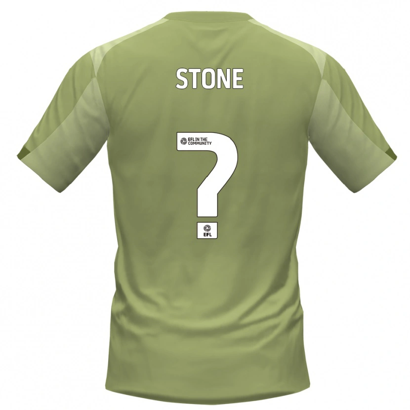 Danxen Uomo Maglia Hannah Stone #0 Salvia Champagne Kit Gara Away 2025/26 Maglietta