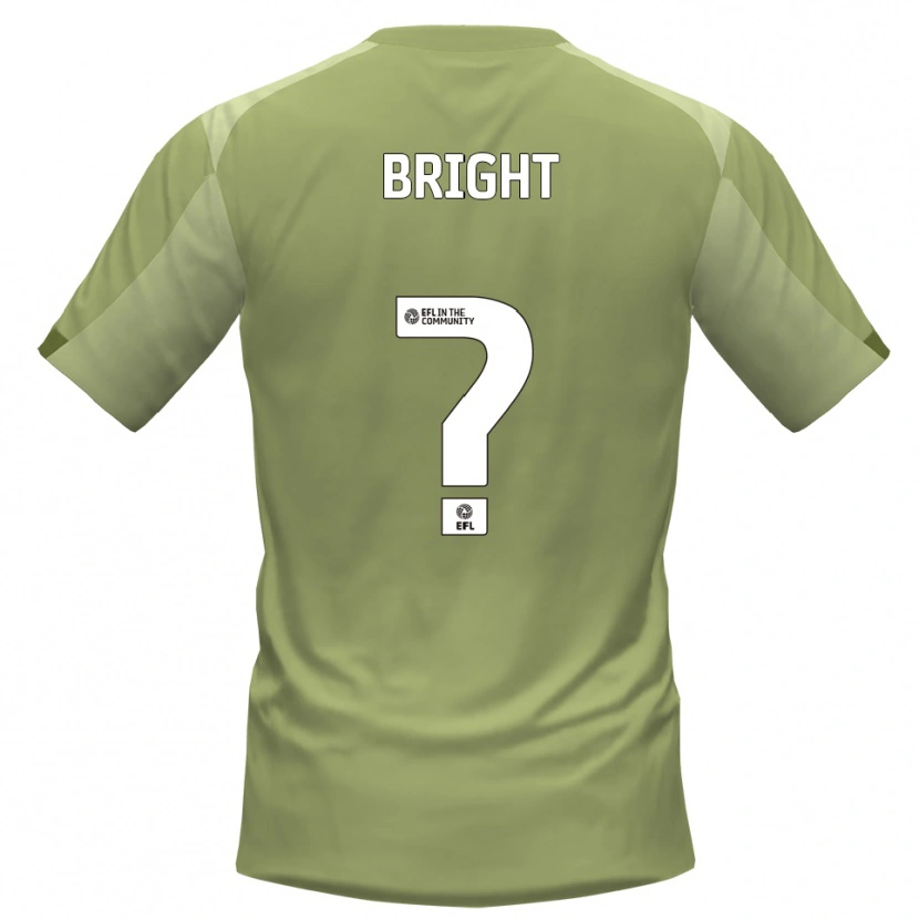 Danxen Uomo Maglia Erin Bright #0 Salvia Champagne Kit Gara Away 2025/26 Maglietta