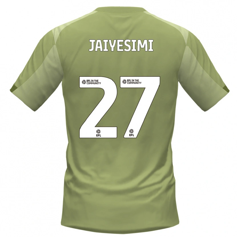Danxen Uomo Maglia Diallang Jaiyesimi #27 Salvia Champagne Kit Gara Away 2025/26 Maglietta