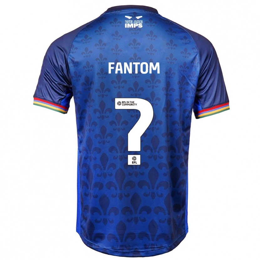 Danxen Uomo Maglia Tilly Fantom #0 Blu Navy Kit Gara Away 2025/26 Maglietta