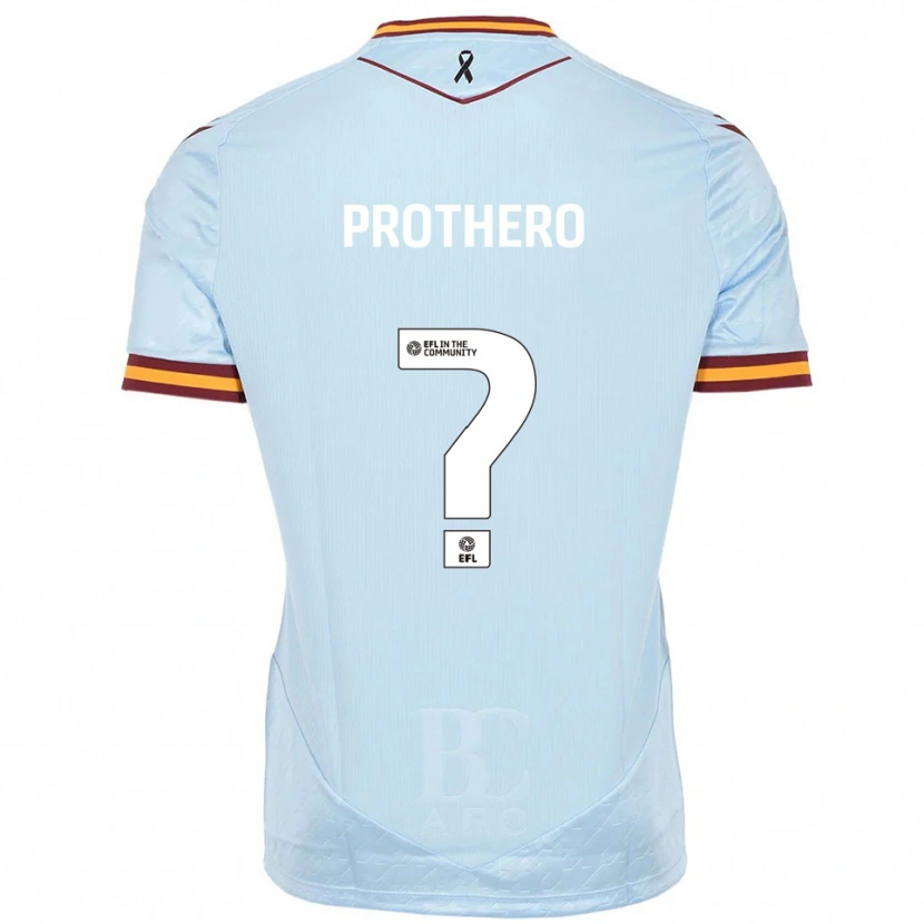 Danxen Uomo Maglia Elanna Prothero #0 Azzurro Kit Gara Away 2025/26 Maglietta