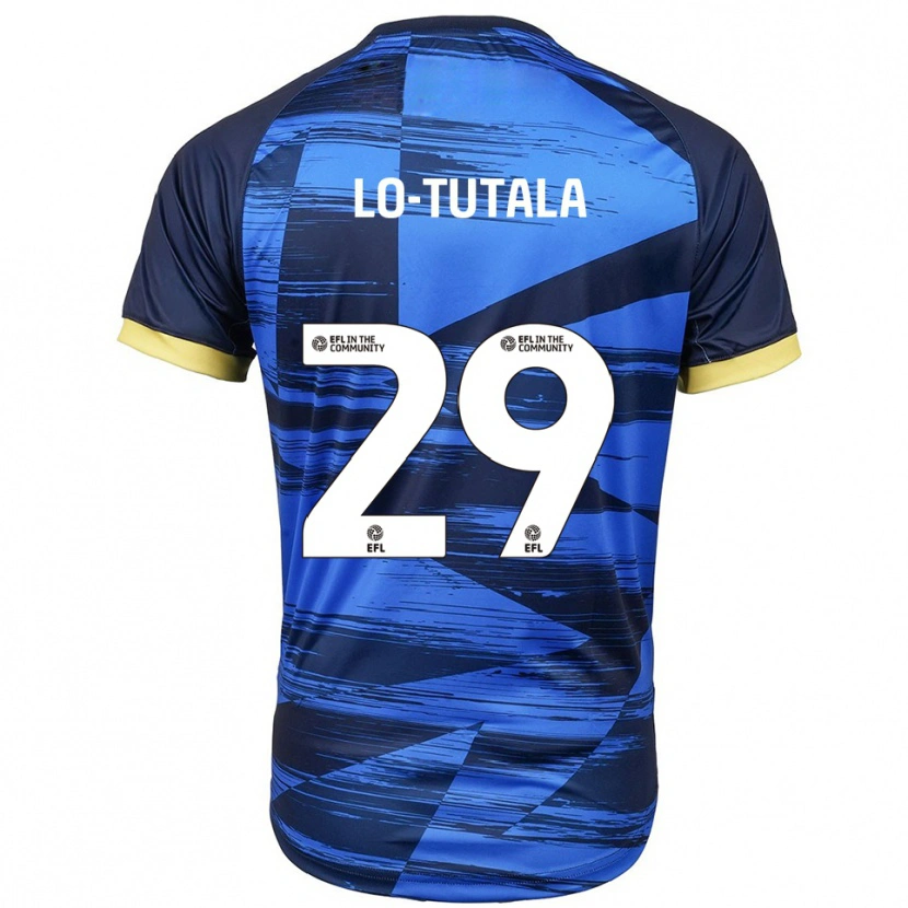 Danxen Uomo Maglia Thimothée Lo-Tutala #29 Blu Navy Kit Gara Away 2025/26 Maglietta