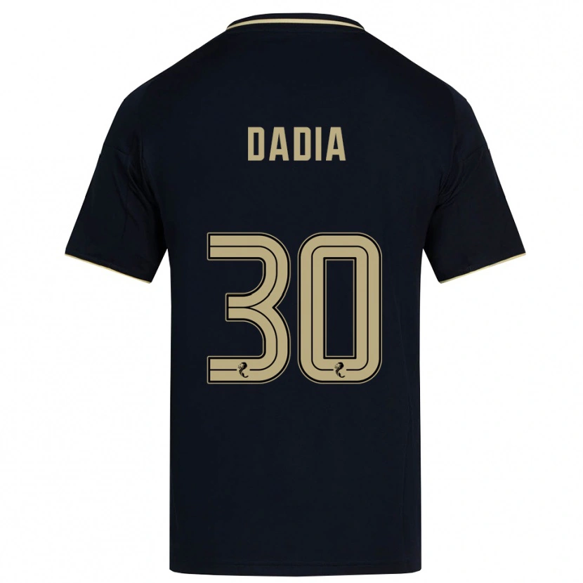 Danxen Uomo Maglia Or Dadia #30 Blu Navy Oro Kit Gara Away 2025/26 Maglietta