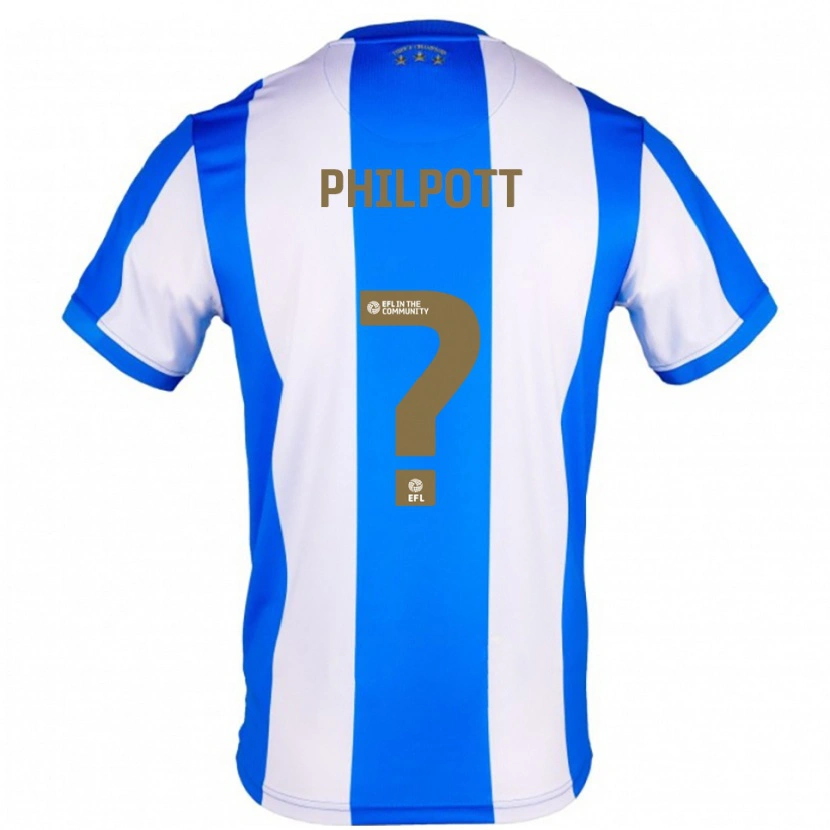 Danxen Donna Maglia Cian Philpott #0 Blu Bianco Kit Gara Home 2025/26 Maglietta
