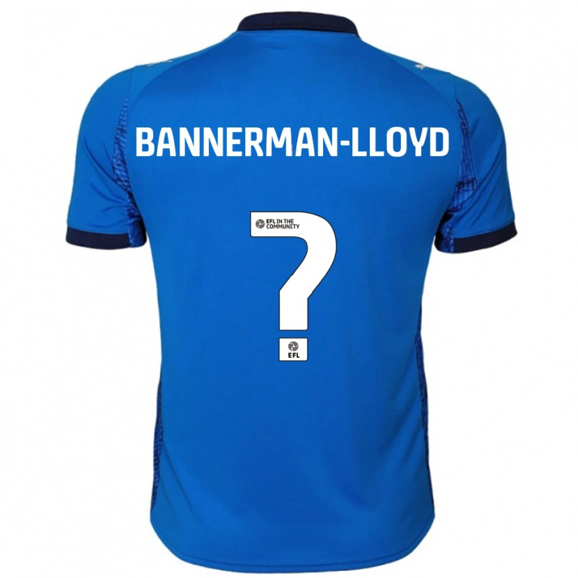 Danxen Donna Maglia Macey Bannerman-Lloyd #0 Blu Bianco Kit Gara Home 2025/26 Maglietta