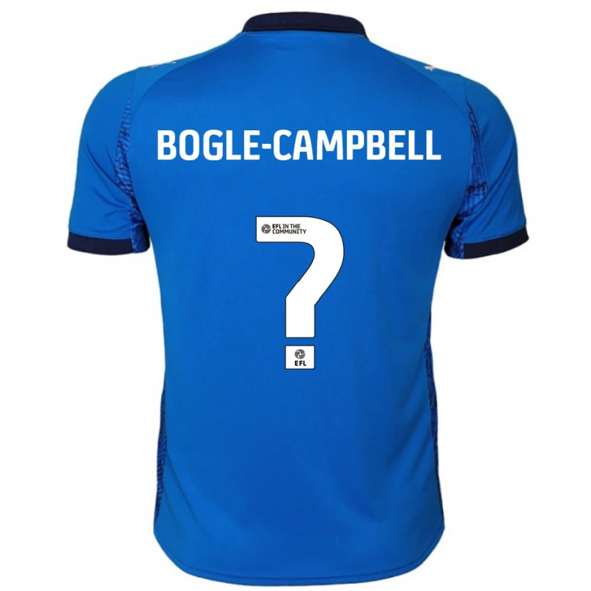 Danxen Donna Maglia Ma'kel Bogle-Campbell #0 Blu Bianco Kit Gara Home 2025/26 Maglietta