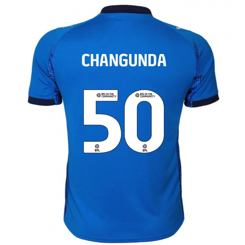 Danxen Donna Maglia Andre Changunda #50 Blu Bianco Kit Gara Home 2025/26 Maglietta