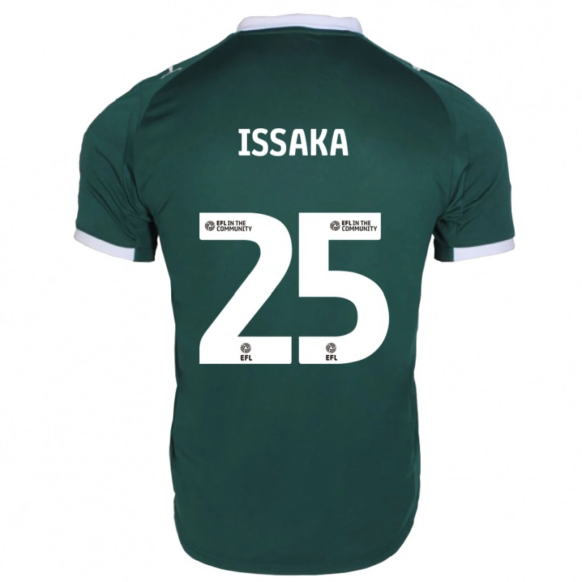 Danxen Donna Maglia Freddie Issaka #25 Verde Bianco Kit Gara Home 2025/26 Maglietta