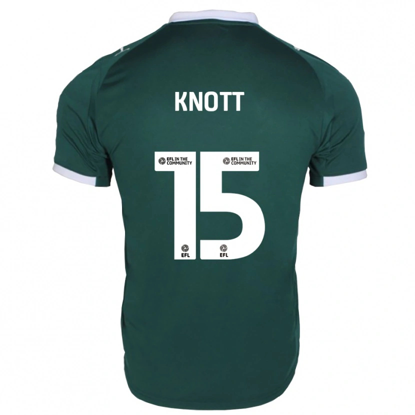 Danxen Donna Maglia Georgie Knott #15 Verde Bianco Kit Gara Home 2025/26 Maglietta