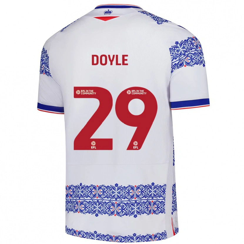 Danxen Donna Maglia Kamari Doyle #29 Bianco Blu Kit Gara Home 2025/26 Maglietta