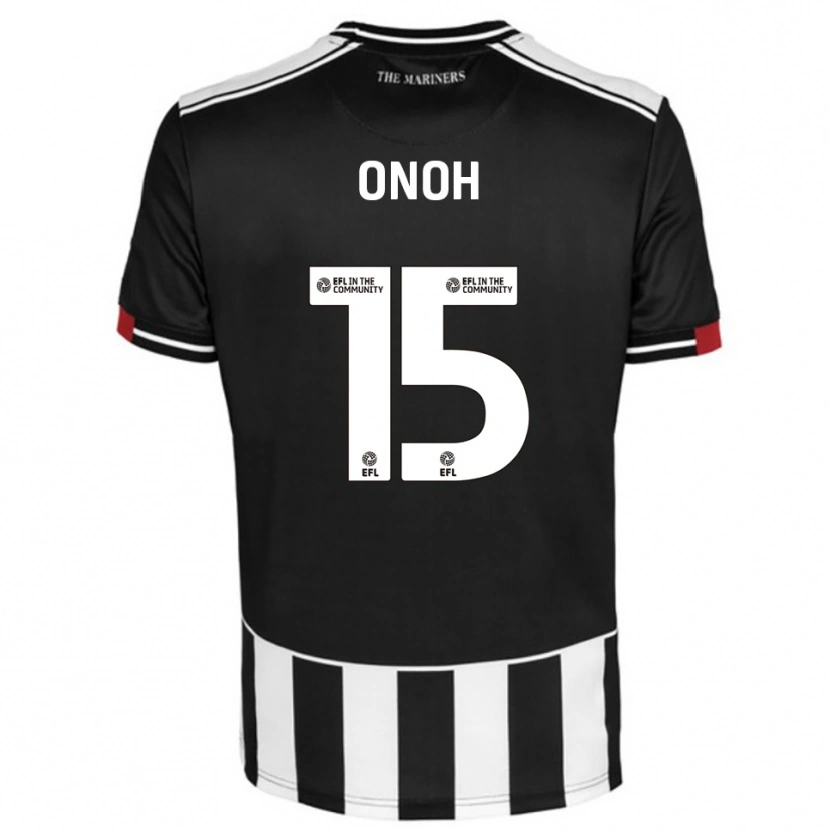 Danxen Donna Maglia Fortune Onoh #15 Nero Bianco Rosso Kit Gara Home 2025/26 Maglietta