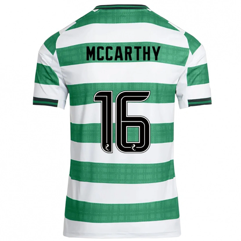 Danxen Donna Maglia James Mccarthy #16 Verde Bianco Kit Gara Home 2025/26 Maglietta