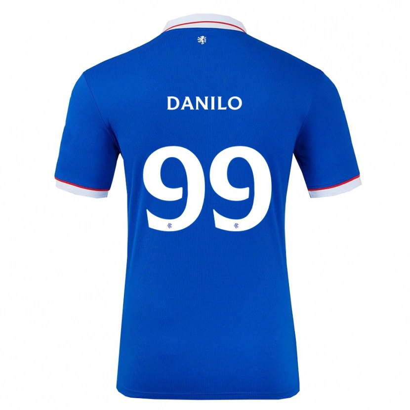 Danxen Donna Maglia Danilo #99 Blu Bianco Kit Gara Home 2025/26 Maglietta