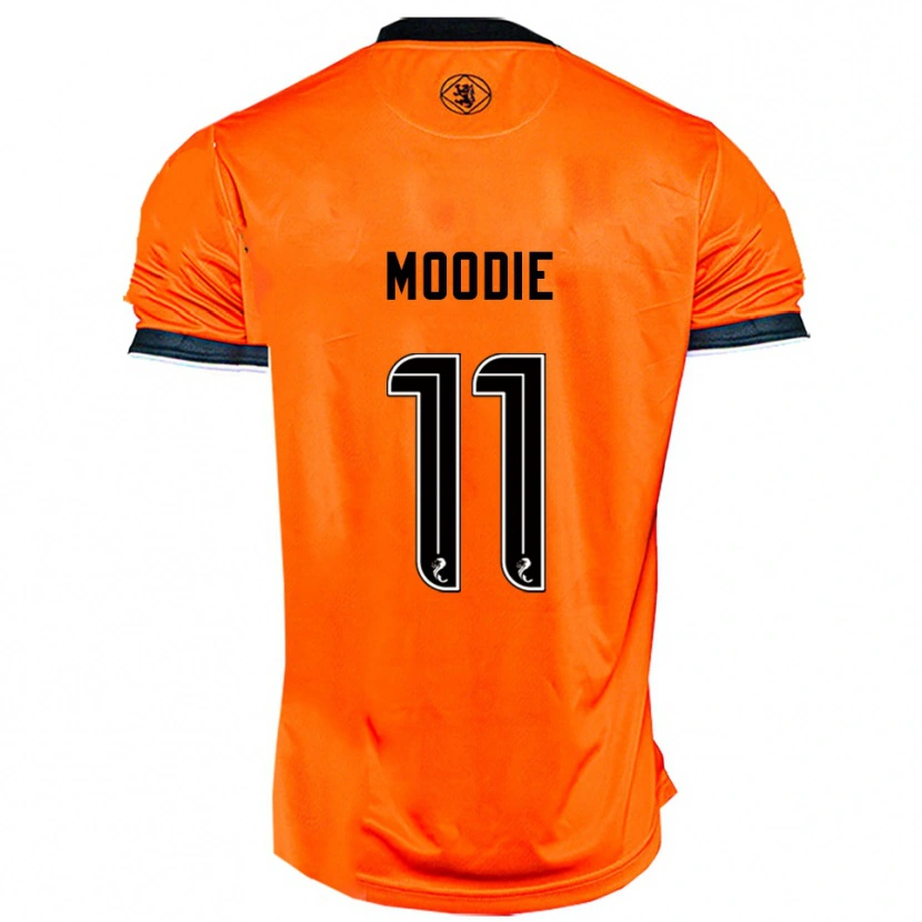 Danxen Donna Maglia Alix Moodie #11 Arancione Nero Kit Gara Home 2025/26 Maglietta