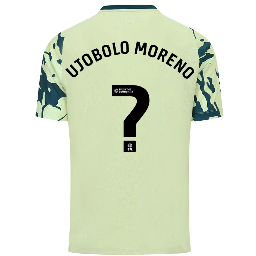 Danxen Donna Maglia Sergeant Moreno #0 Verde Scuro Kit Gara Away 2025/26 Maglietta